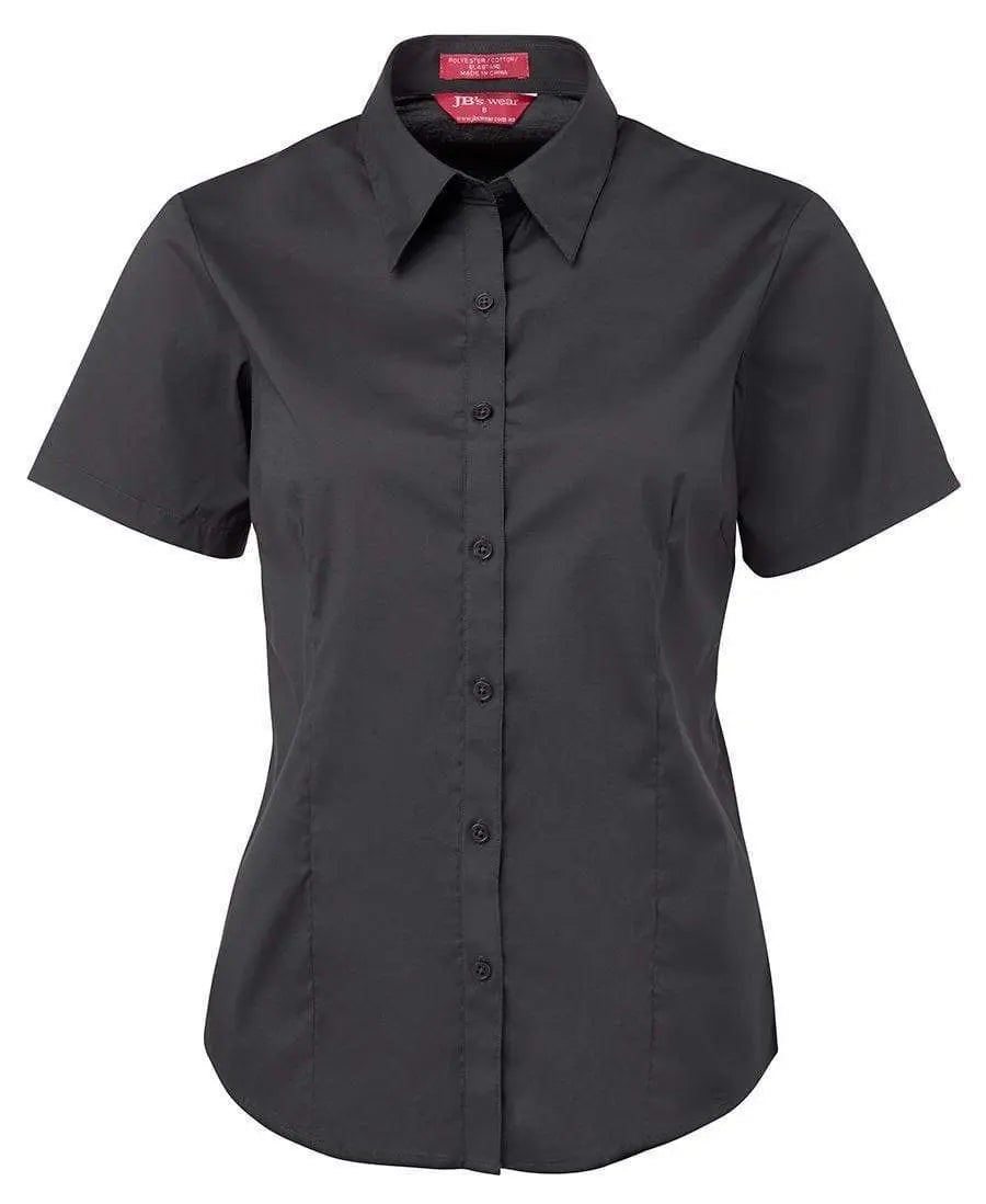 Jb's Ladies Urban S/s Poplin Shirt 4PLUS - Simply Scrubs Australia
